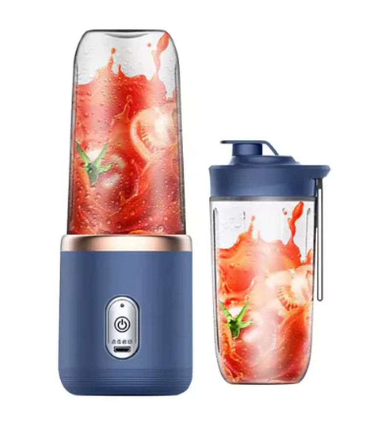 1Pc Handheld Blender Bottle 6 Blades Multifunction Juice Blender Fresh Juice Smoothie Ice Crushcup Food Pro Juicer Machine