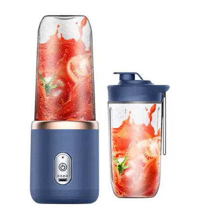 1Pc Handheld Blender Bottle 6 Blades Multifunction Juice Blender Fresh Juice Smoothie Ice Crushcup Food Pro Juicer Machine